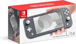 Nintendo Switch Lite Grey 128 GB with 15 Pre Install Games Pre Owned
