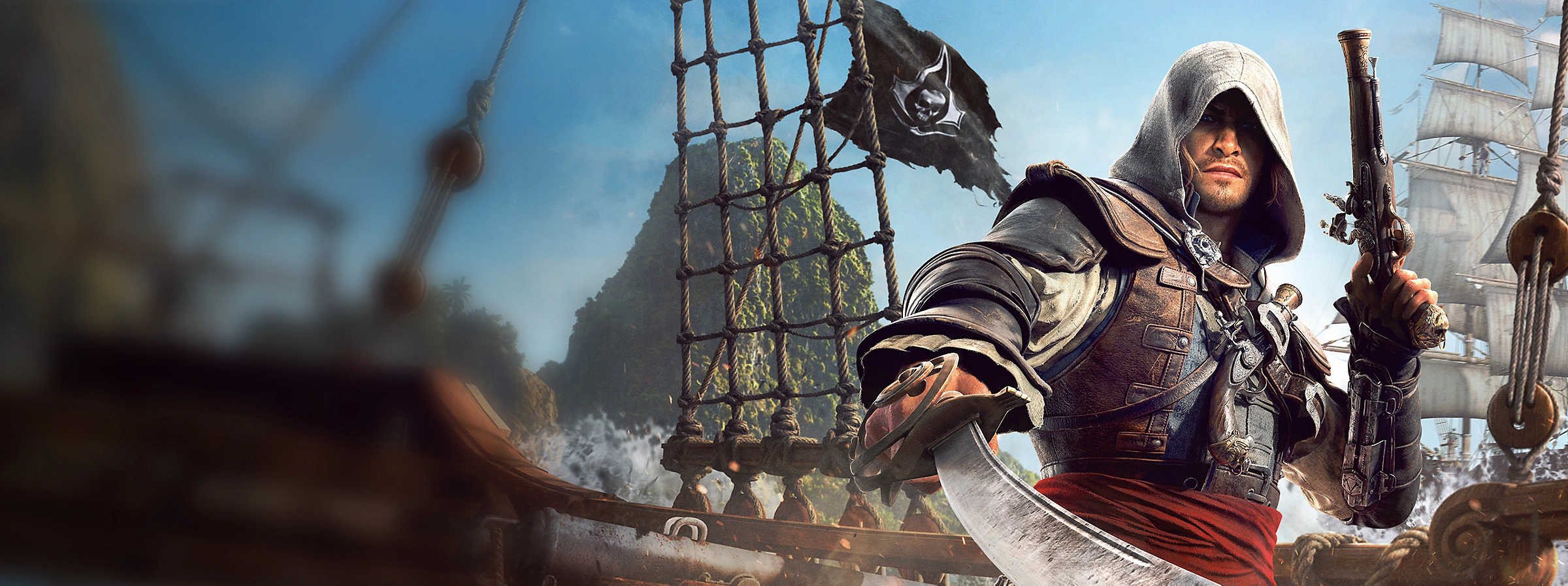 Assassins Creed Black Flag Resynced Launch Edition Pre owned Gaming Disc PS5
